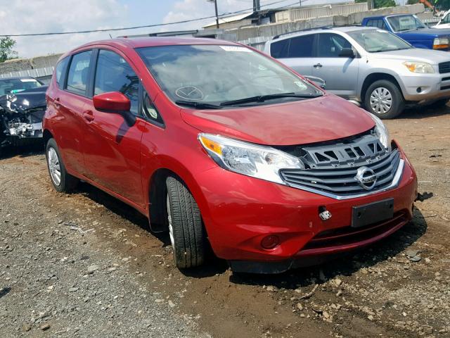 3N1CE2CP3FL445804 - 2015 NISSAN VERSA NOTE RED photo 1