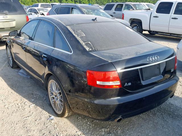 WAUEH74F77N059708 - 2007 AUDI A6 S-LINE BLACK photo 3