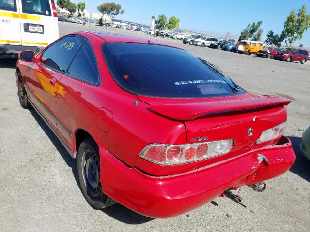 JH4DC4451RS010493 - 1994 ACURA INTEGRA LS RED photo 3