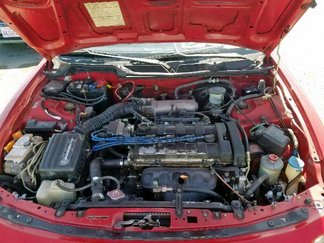 JH4DC4451RS010493 - 1994 ACURA INTEGRA LS RED photo 7