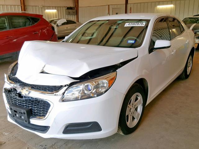 1G11C5SAXGF157470 - 2016 CHEVROLET MALIBU LIM WHITE photo 2