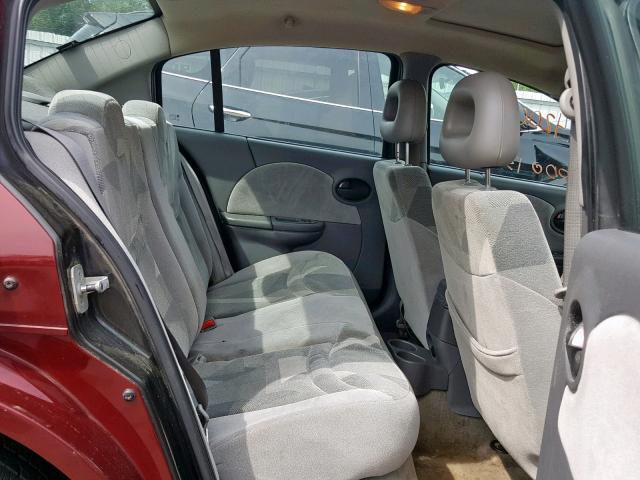 1G8AL52F23Z184944 - 2003 SATURN ION LEVEL MAROON photo 6
