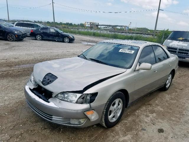 JT8BF22G7V5005864 - 1997 LEXUS ES 300 TAN photo 2