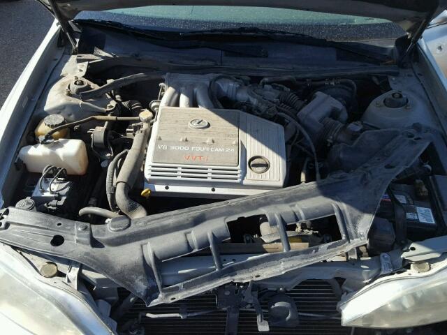 JT8BF28G915106034 - 2001 LEXUS ES 300 SILVER photo 7