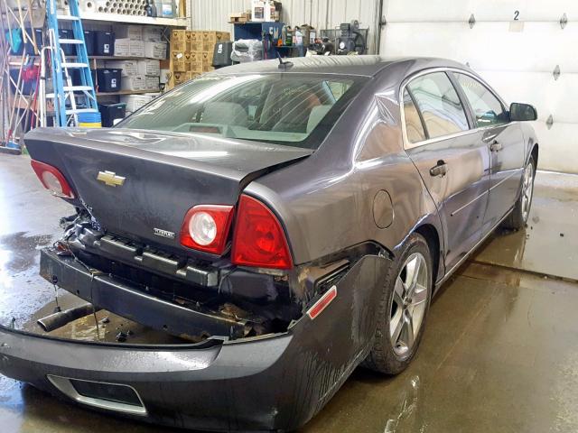 1G1ZC5E03A4110077 - 2010 CHEVROLET MALIBU 1LT 灰色 照片 4