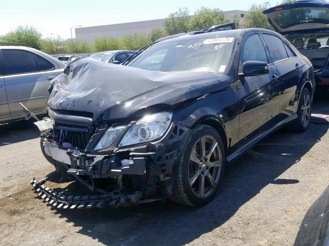 WDDHF5KB5CA605567 - 2012 MERCEDES-BENZ E 350 BLACK photo 2