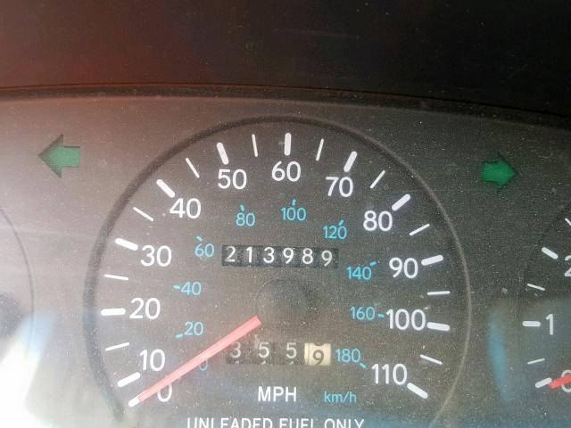 1Y1SK5365RZ096115 - 1994 GEO PRIZM BASE BURGUNDY photo 8