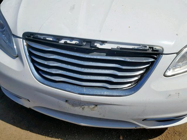 1C3CCBBG8CN288856 - 2012 CHRYSLER 200 TOURIN WHITE photo 9