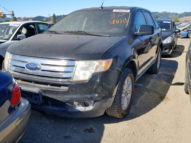 2FMDK38CX9BA68146 - 2009 FORD EDGE SEL BLACK photo 2