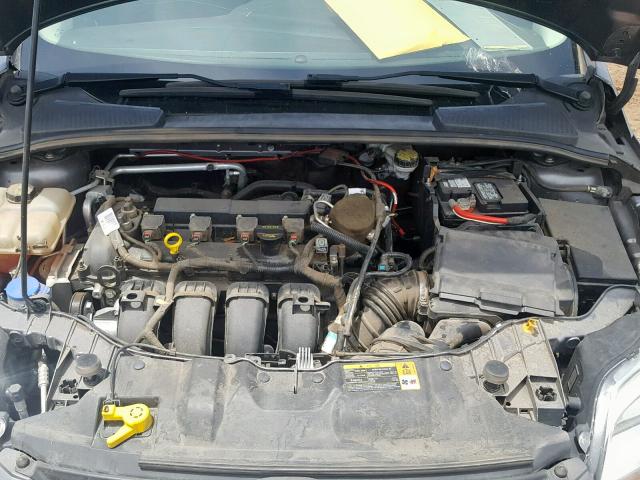 1FADP3K2XEL156667 - 2014 FORD FOCUS SE GRAY photo 7