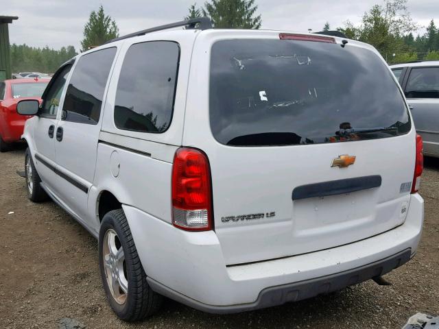 1GNDV23127D183625 - 2007 CHEVROLET UPLANDER L 白色 照片 3