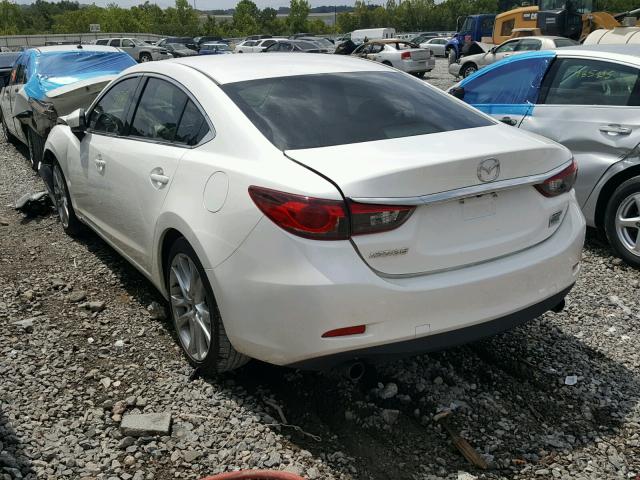 JM1GJ1V59G1475656 - 2016 MAZDA 6 TOURING WHITE photo 3