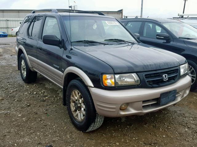 4S6DM58W714402056 - 2001 HONDA PASSPORT E შავი ფოტო 1