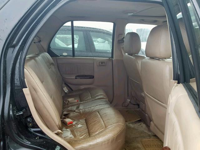 4S6DM58W714402056 - 2001 HONDA PASSPORT E შავი ფოტო 6