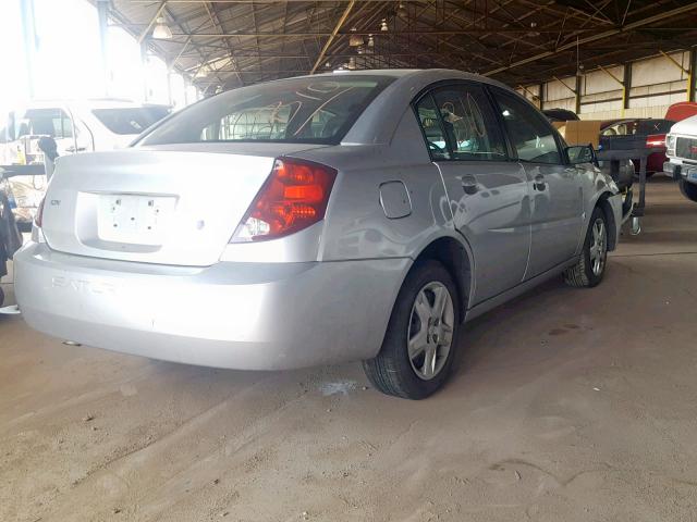 1G8AJ55F46Z201524 - 2006 SATURN ION LEVEL SILVER photo 4