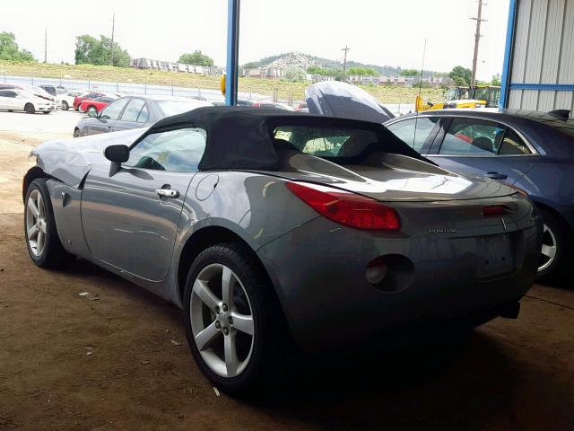 1G2MB33B36Y102742 - 2006 PONTIAC SOLSTICE GRAY photo 3