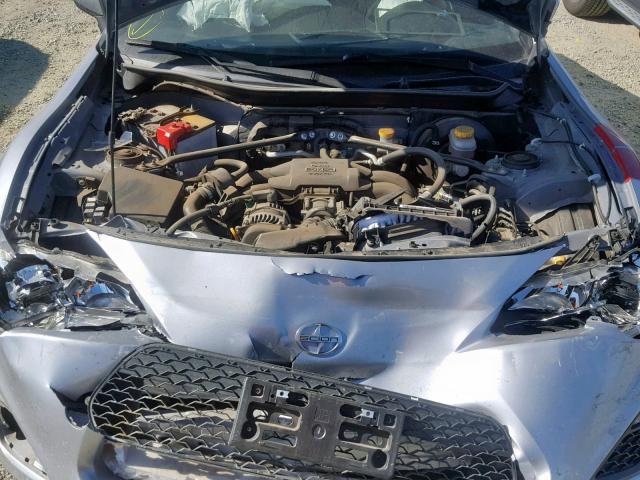 JF1ZNAA11F9700562 - 2015 TOYOTA SCION FR-S SILVER photo 7