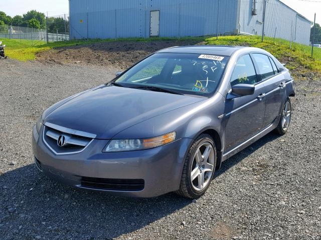 19UUA66246A050270 - 2006 ACURA 3.2TL GRAY photo 2