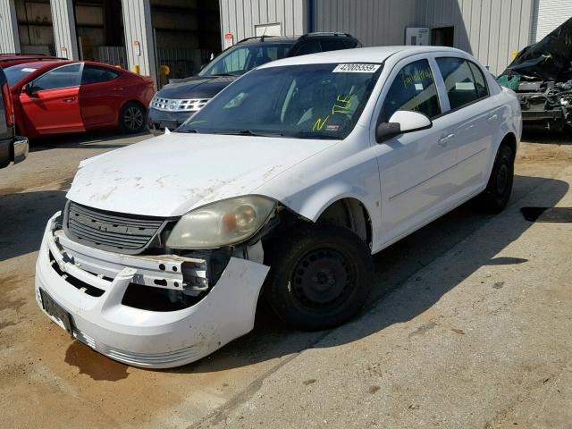 1G1AL58F187278127 - 2008 CHEVROLET COBALT LT WHITE photo 2