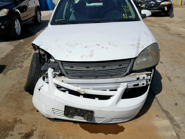 1G1AL58F187278127 - 2008 CHEVROLET COBALT LT WHITE photo 9