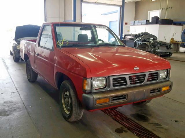 1N6SD11S1SC441640 - 1995 NISSAN TRUCK E/XE RED photo 1