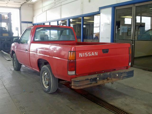 1N6SD11S1SC441640 - 1995 NISSAN TRUCK E/XE RED photo 3