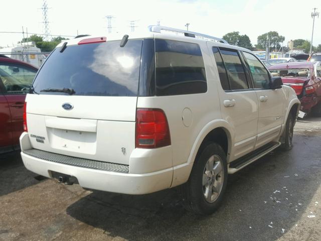 1FMZU65W74ZB18412 - 2004 FORD EXPLORER L WHITE photo 4