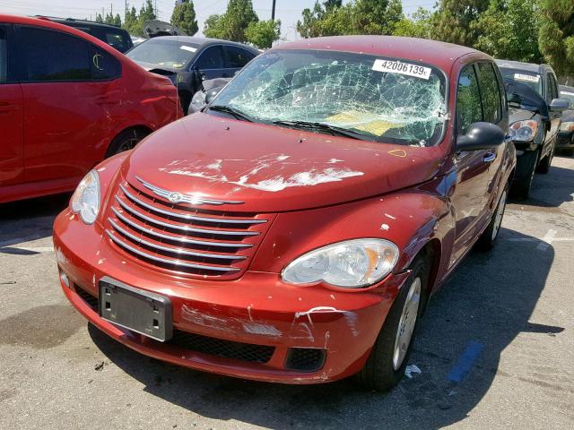 3A4FY58B47T506217 - 2007 CHRYSLER PT CRUISER RED photo 2