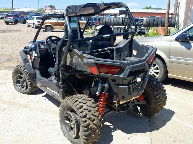 3NSVBE873HH011654 - 2017 POLARIS RZR S 900 BLACK photo 3