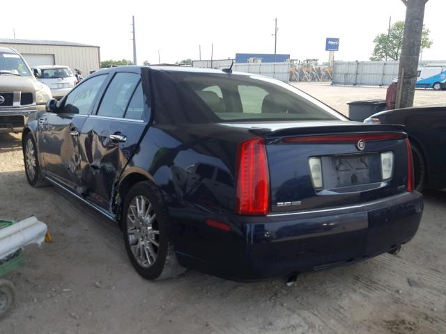 1G6DW67V080106466 - 2008 CADILLAC STS BLUE photo 3