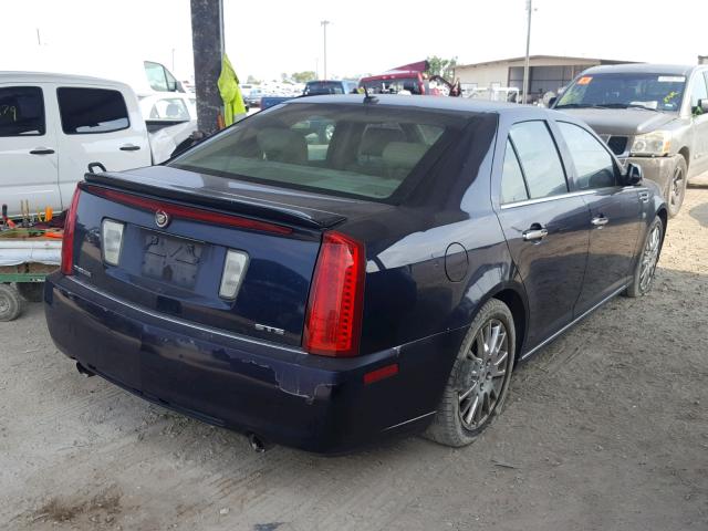 1G6DW67V080106466 - 2008 CADILLAC STS BLUE photo 4