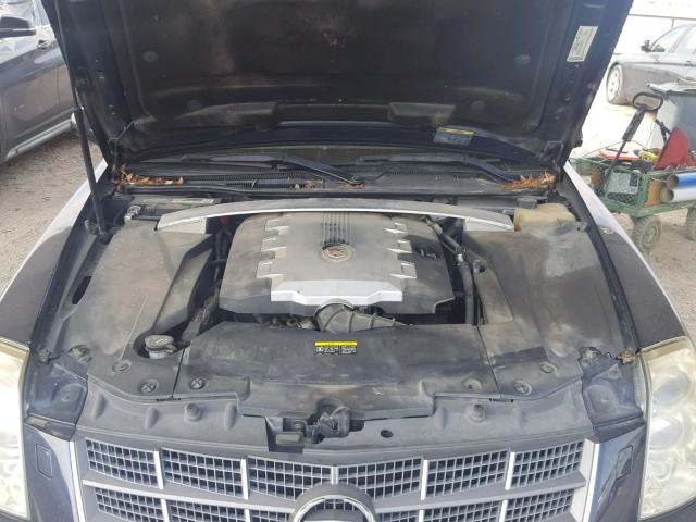 1G6DW67V080106466 - 2008 CADILLAC STS BLUE photo 7