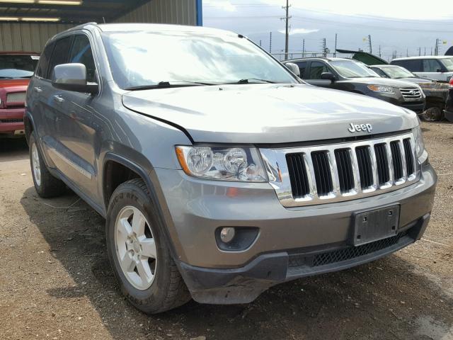 1C4RJFAG3CC347067 - 2012 JEEP GRAND CHER GRAY photo 1