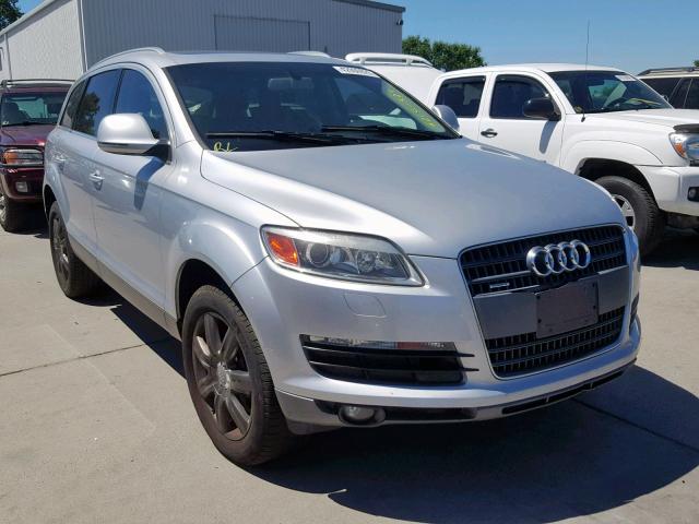 WA1AV74LX7D007876 - 2007 AUDI Q7 4.2 QUA SILVER photo 1