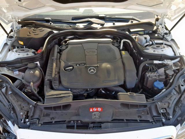 WDDHF5KB2FB114646 - 2015 MERCEDES-BENZ E 350 WHITE photo 7