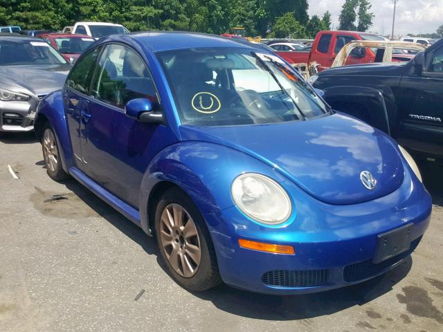 3VWPG31C38M521045 - 2008 VOLKSWAGEN NEW BEETLE BLUE photo 1