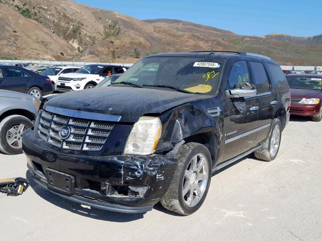 1GYEC63878R127539 - 2008 CADILLAC ESCALADE L BLACK photo 2