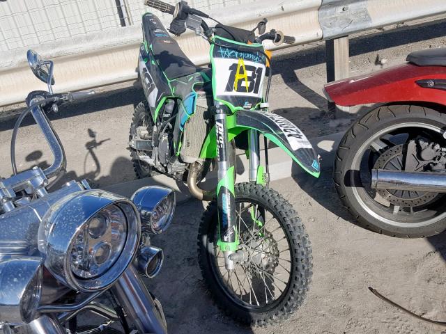 JKBKXFCC1JA012429 - 2018 KAWASAKI KX85 C GREEN photo 1