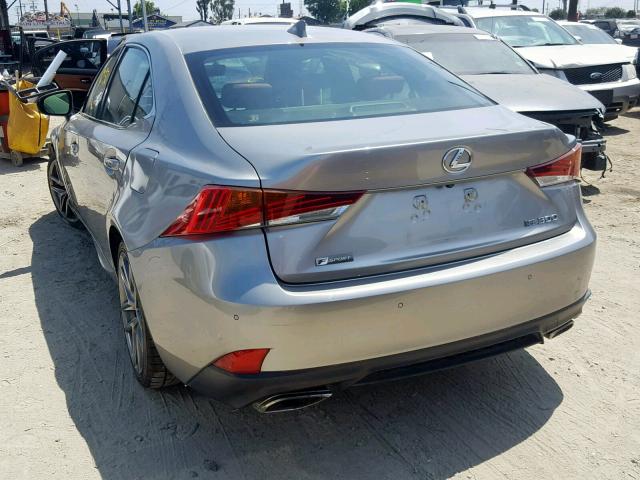 JTHBA1D22J5064311 - 2018 LEXUS IS 300 GRAY photo 3