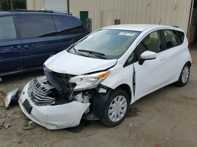 3N1CE2CPXGL387689 - 2016 NISSAN VERSA NOTE WHITE photo 2