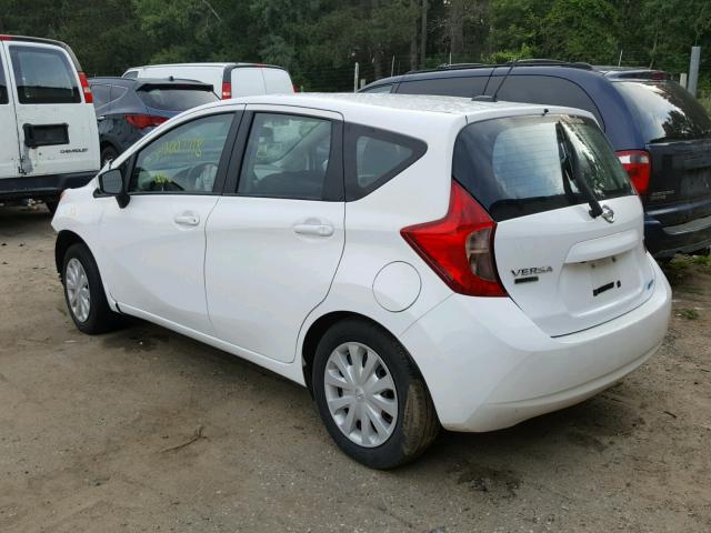 3N1CE2CPXGL387689 - 2016 NISSAN VERSA NOTE WHITE photo 3