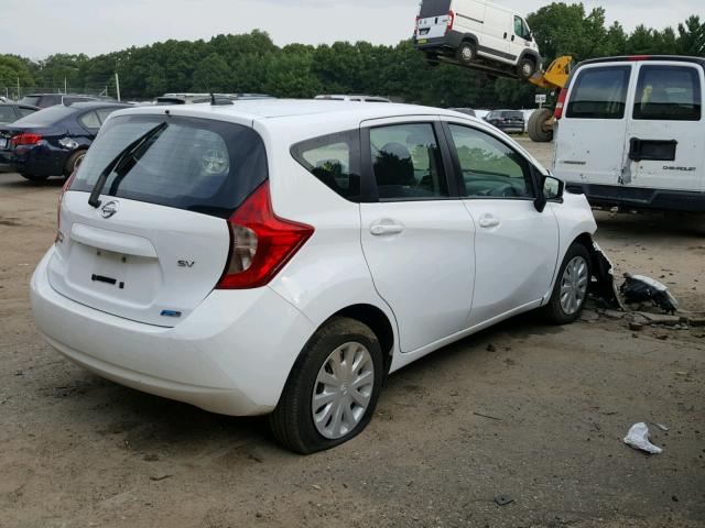 3N1CE2CPXGL387689 - 2016 NISSAN VERSA NOTE WHITE photo 4