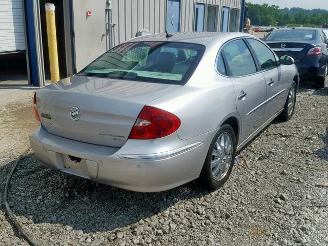 2G4WD582881144795 - 2008 BUICK LACROSSE C TAN photo 4