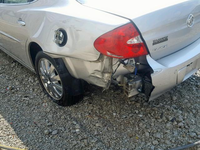 2G4WD582881144795 - 2008 BUICK LACROSSE C TAN photo 9