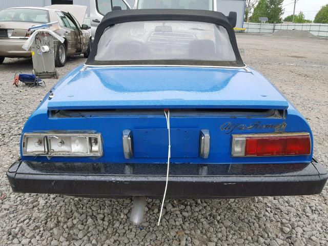 AR115410006588 - 1979 ALFA ROMEO ROMEO BLUE photo 6