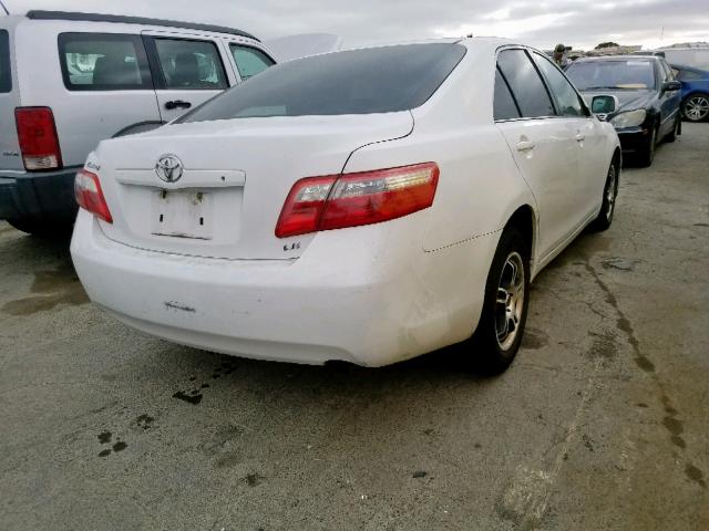 4T4BE46K59R090750 - 2009 TOYOTA CAMRY BASE WHITE photo 4