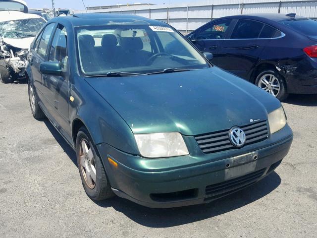 3VWSC29M5YM018338 - 2000 VOLKSWAGEN JETTA GLS GREEN photo 1