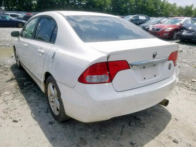 19XFA16639E022121 - 2009 HONDA CIVIC LX-S Ağ foto 3