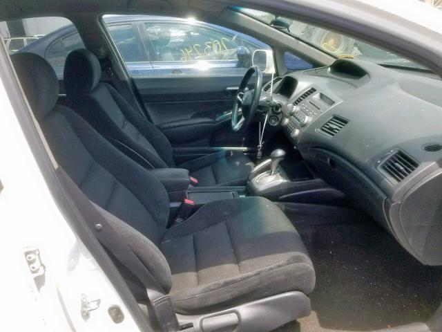 19XFA16639E022121 - 2009 HONDA CIVIC LX-S Ağ foto 5