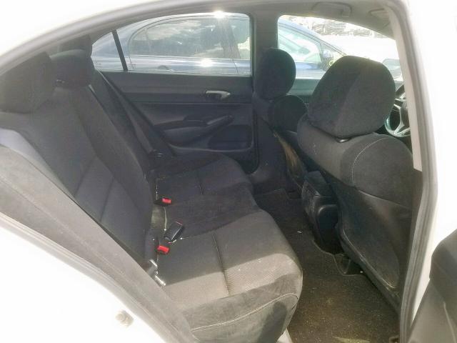 19XFA16639E022121 - 2009 HONDA CIVIC LX-S Ağ foto 6